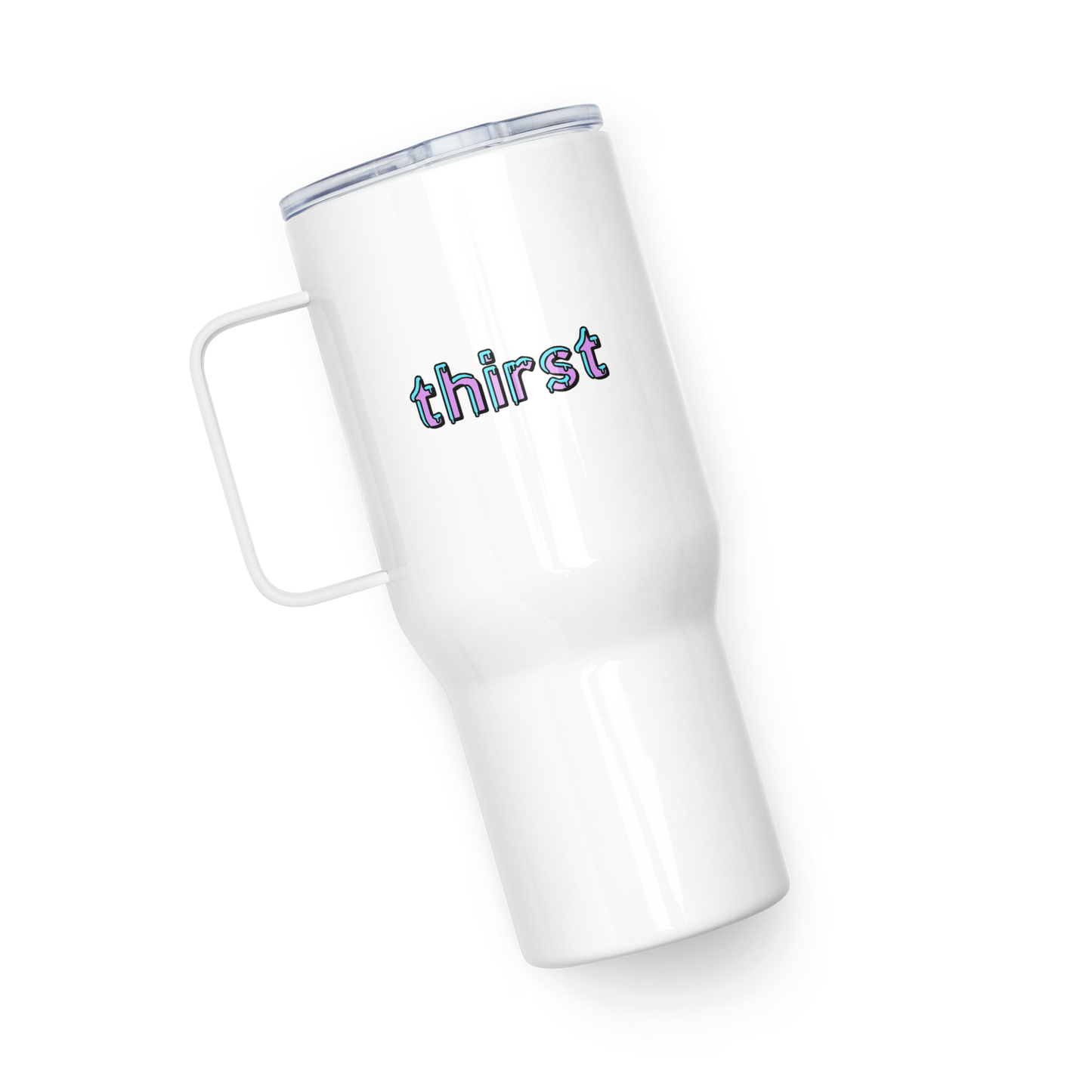 Thirst stainless steel travel mug