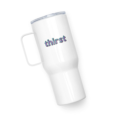 Thirst stainless steel travel mug