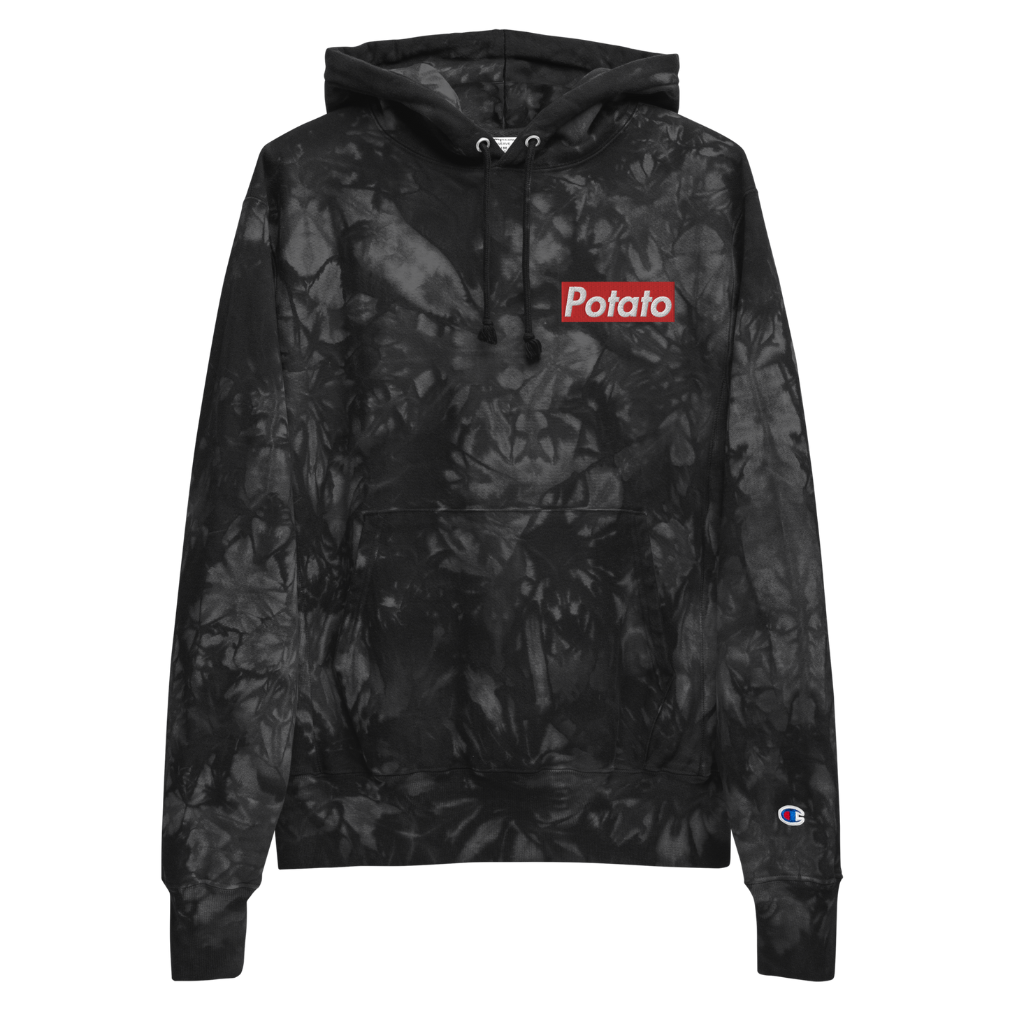 POTATO x Champion tie-dye hoodie (unisex)