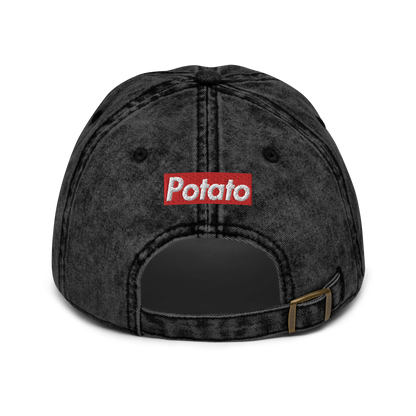 POTATO vintage cotton twill cap