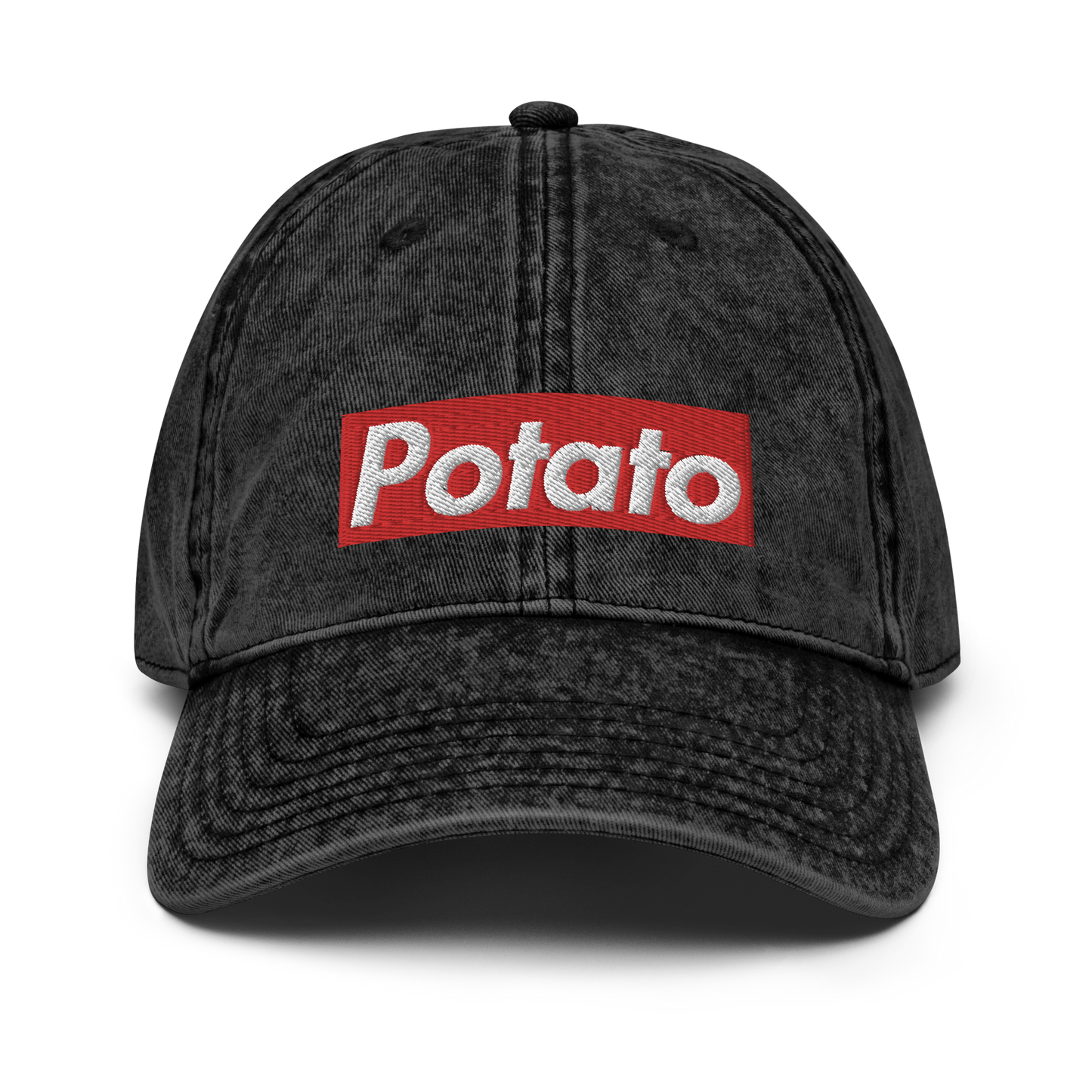 POTATO vintage cotton twill cap