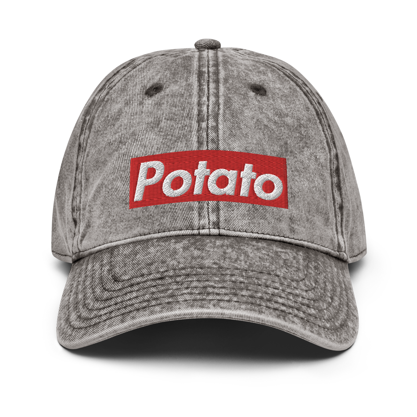 POTATO vintage cotton twill cap