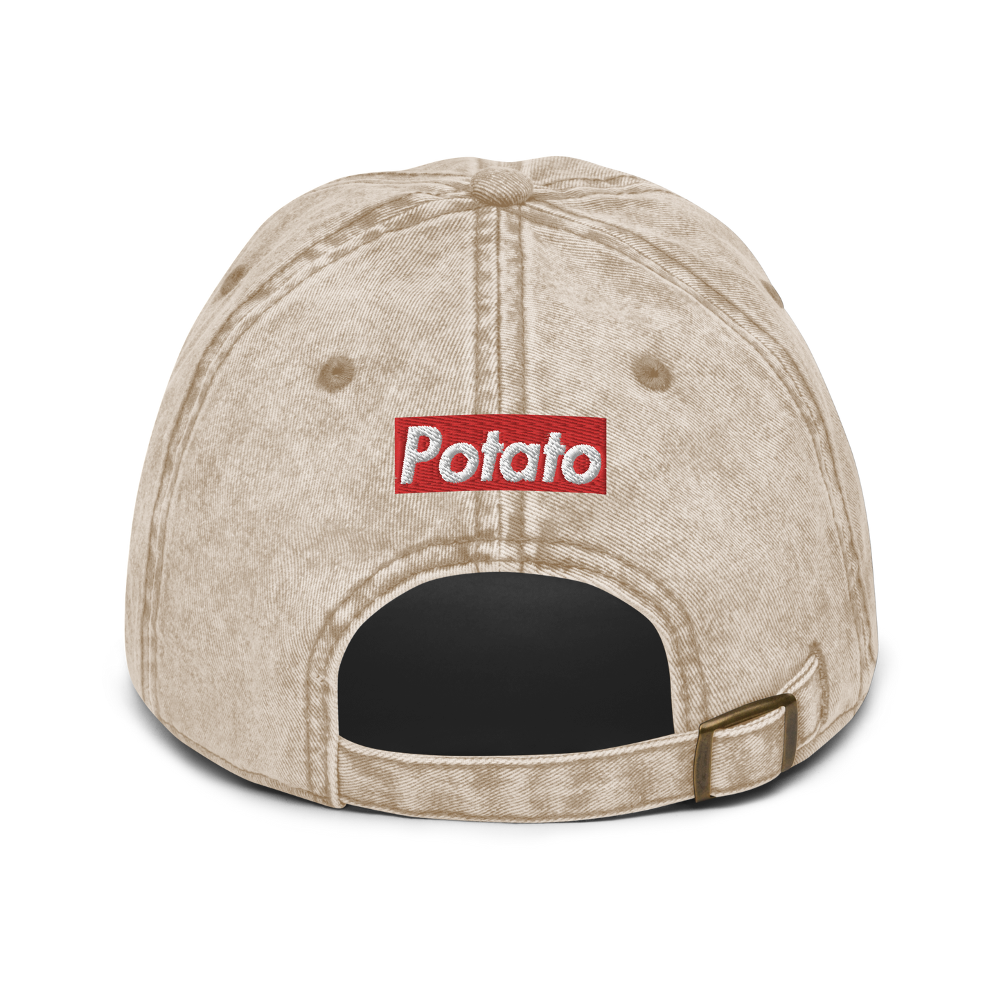 POTATO vintage cotton twill cap