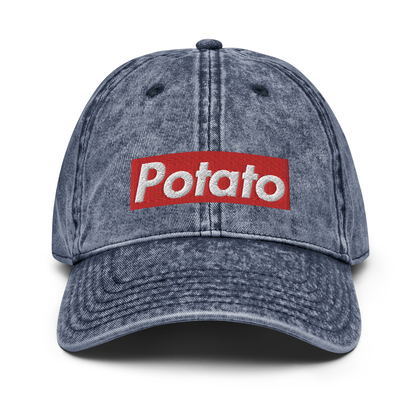 POTATO vintage cotton twill cap