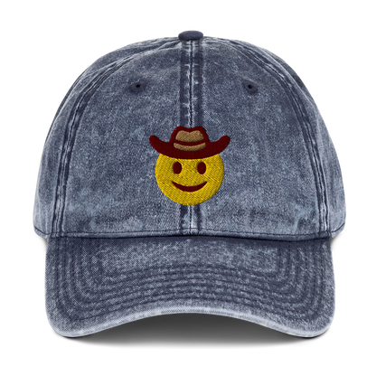 Yeehaw! vintage cotton twill cap