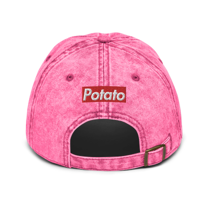 POTATO vintage cotton twill cap