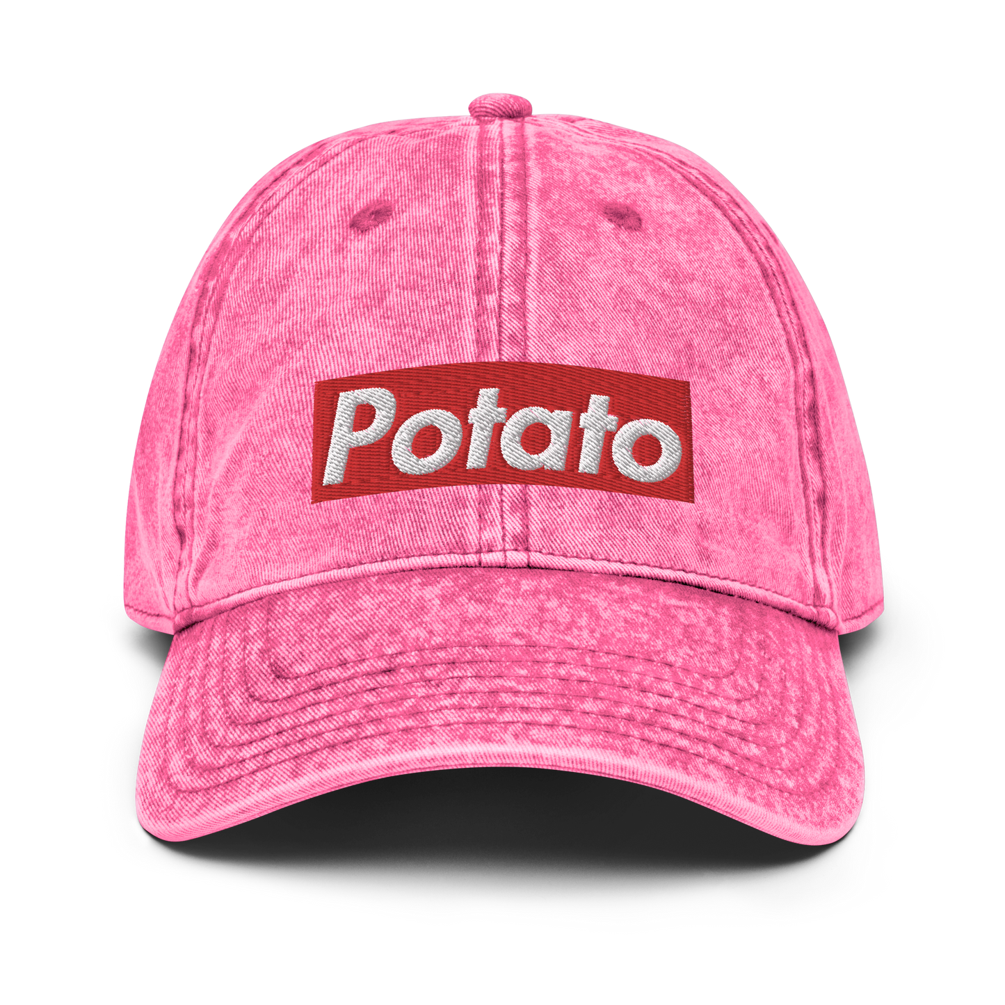 POTATO vintage cotton twill cap