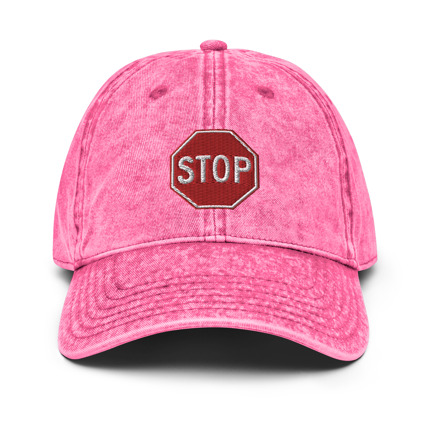 STOP! vintage cotton twill cap