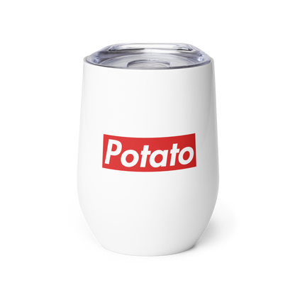 POTATO stainless steel wine tumbler