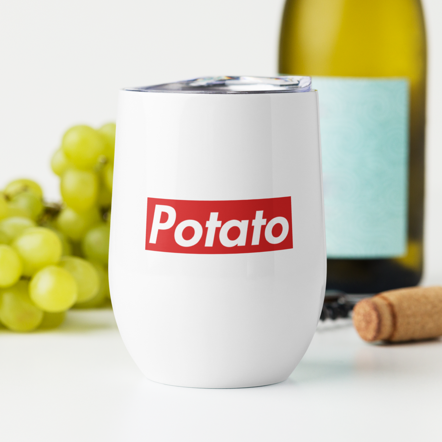 POTATO stainless steel wine tumbler