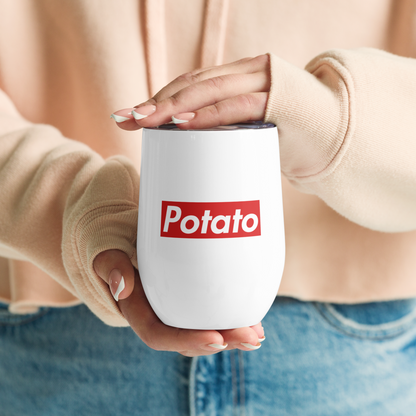 POTATO stainless steel wine tumbler